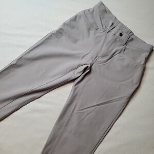 State and Liberty Men's Size 30X28 Tech Pants Slim Leg Gray